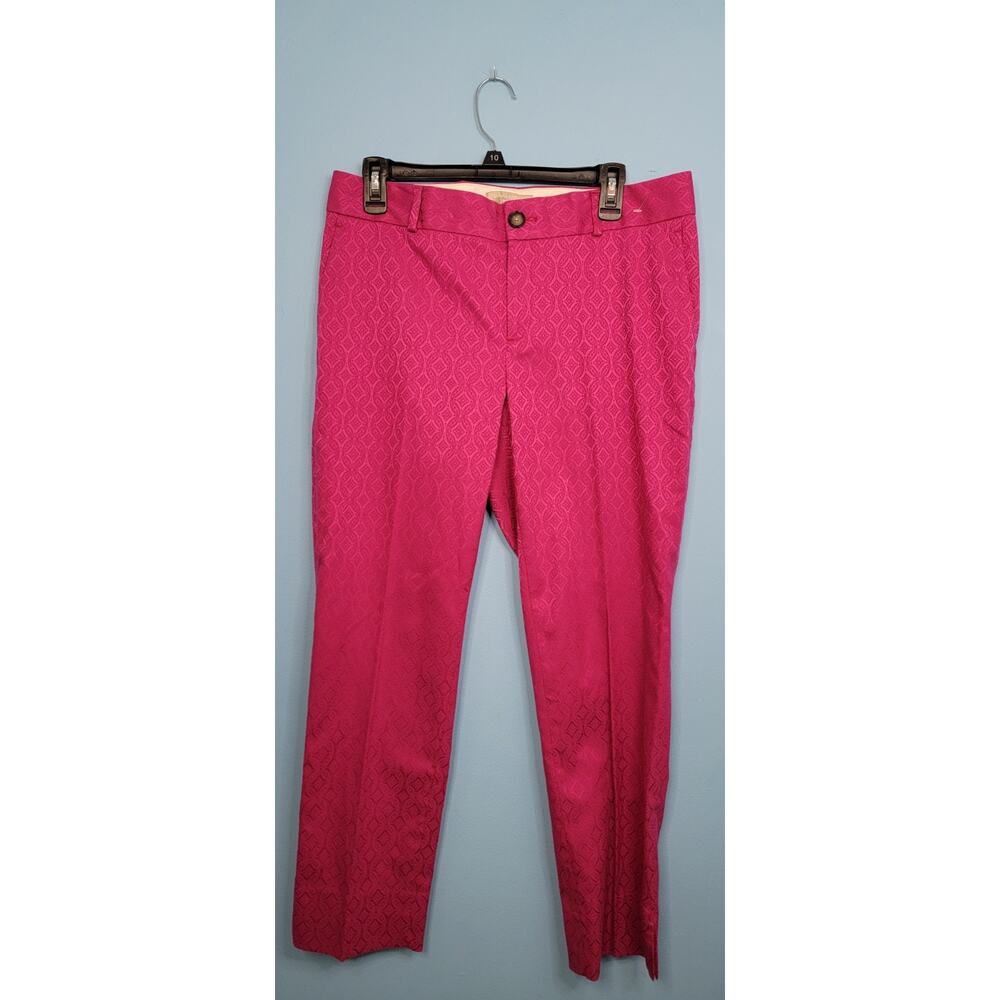 Banana Republic Pink Cropped Ankle Pants
